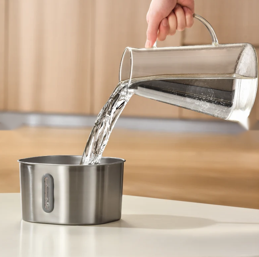 Fuente de Agua para Gatos — 2.2L Acero Inoxidable